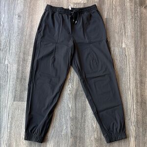 Fabletics Joggers Black The One Jogger Moisture Wicking Size Medium